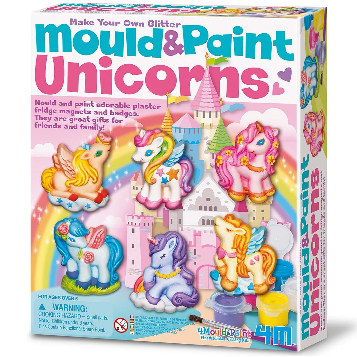 4M Mould & Paint - Glittery Craft Unicorn