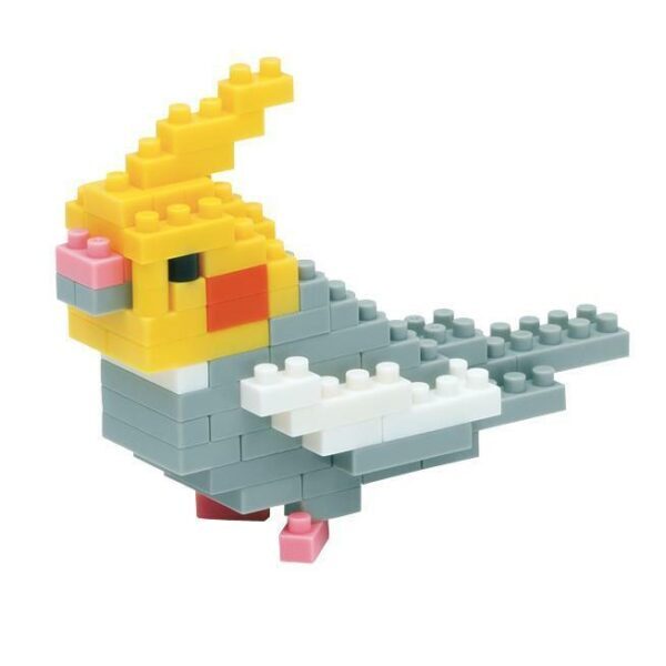 Nanoblock NBC-075 cockatiel