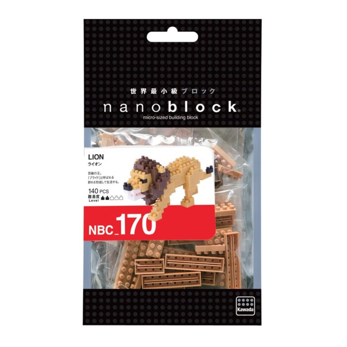 Nanoblock NBC 170 lion