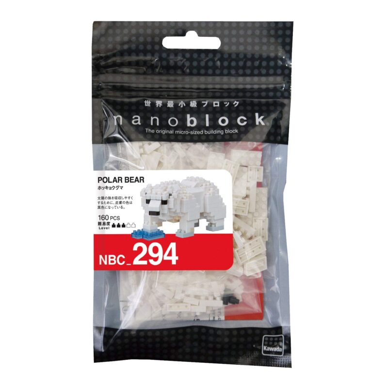 Nanoblock NBC-294 polar bear