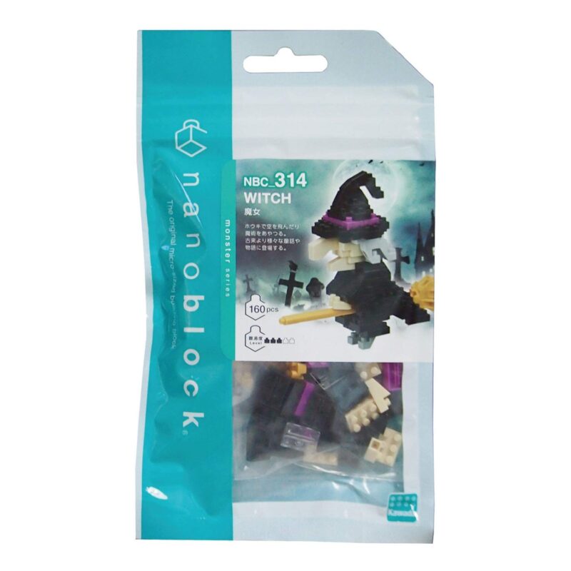 Nanoblock NBC-314 witch