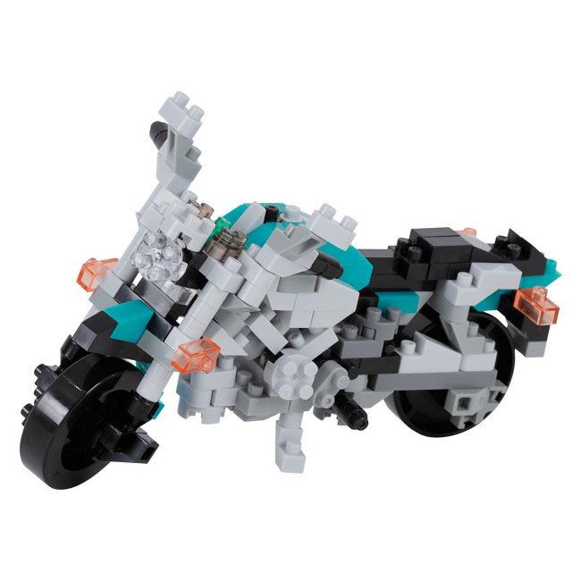 Nanoblock NBC-329 motorcycle (crusier)