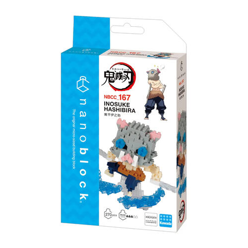 nanoblock NBCC-167 Demon Slayer Inosuke Hashibira