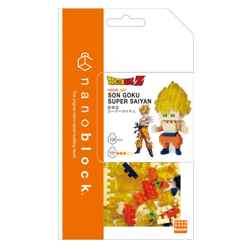 Nanoblock NBDB-007 Dragon Ball Z Son Goku Super Saiyan