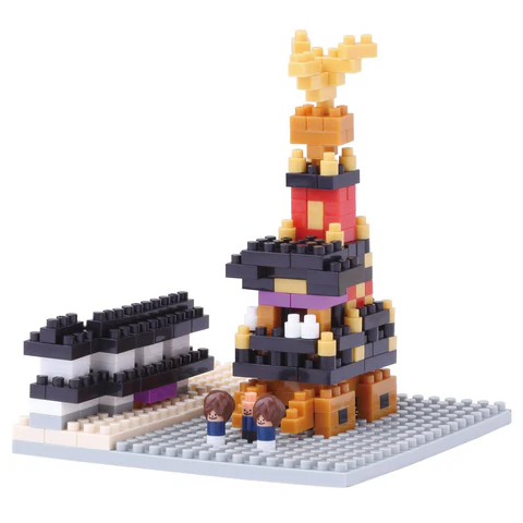 Nanoblock NBH-107 JAPANESE FESTIVAL CAR (EDO TYPE)