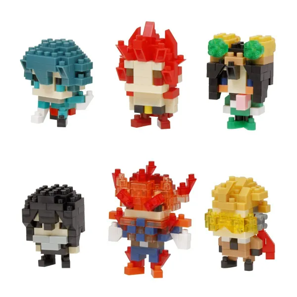 Nanoblock NBMC-23 My Hero Academia Vol. 2 (6 random design packs in 1 Box)