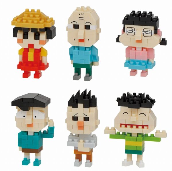 nanoblock NBMC-30S Chibi Maruko Chan Vol.2 (6 random design packs in 1 ...