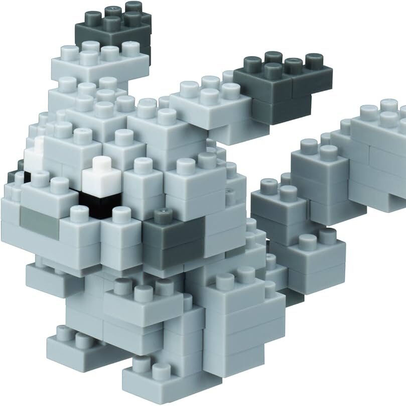 Nanoblock NBPM-014 Pokemon Pikachu Monotone
