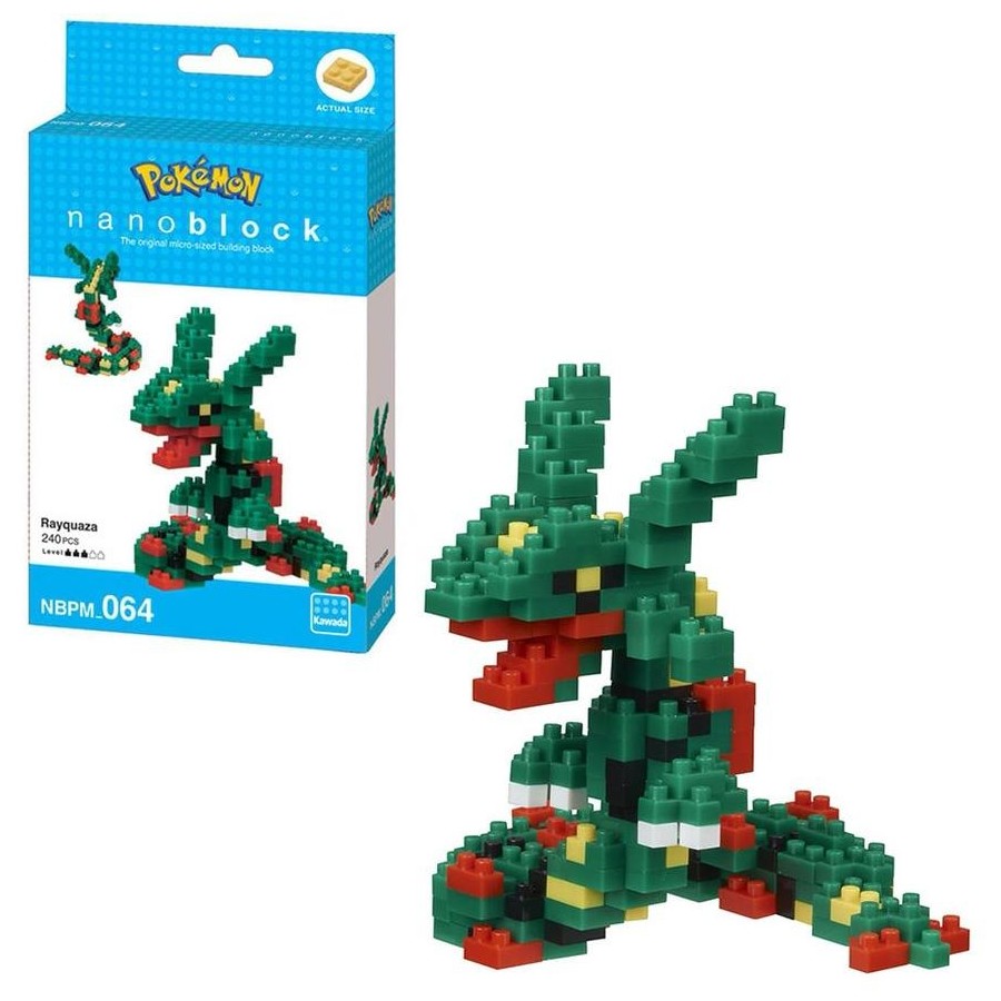 Nanoblock NBPM-064 Pokemon Rayquaza