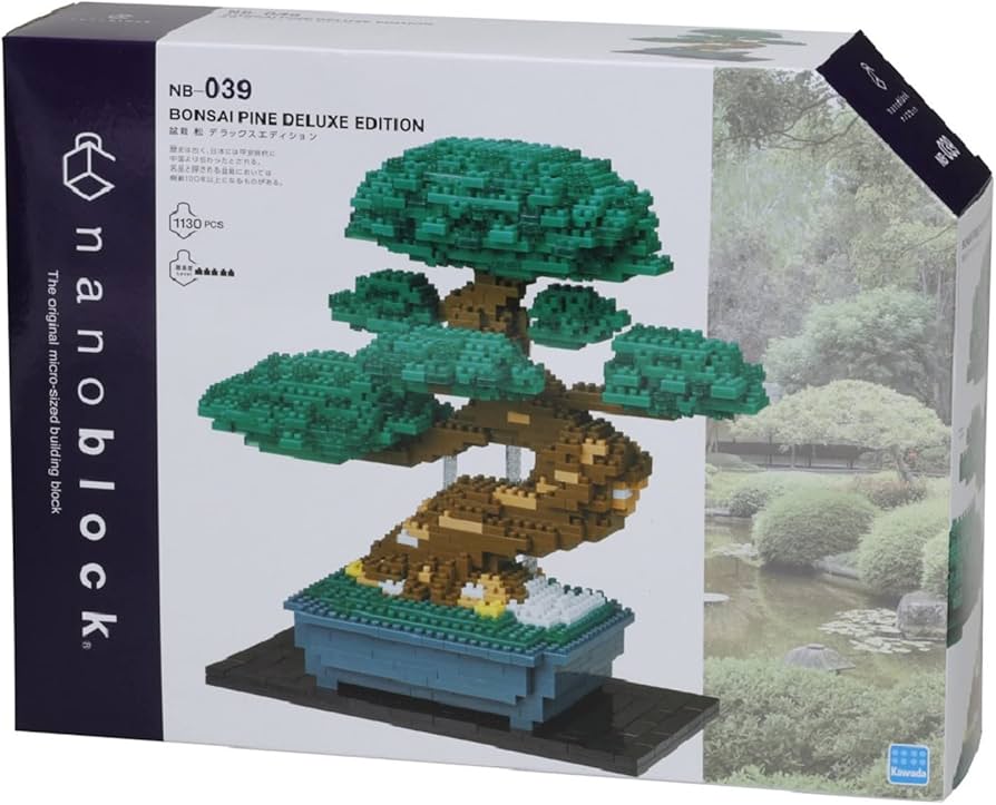 nanoblock NB-039 BONSAI MATSU DELUXE EDITION (1)