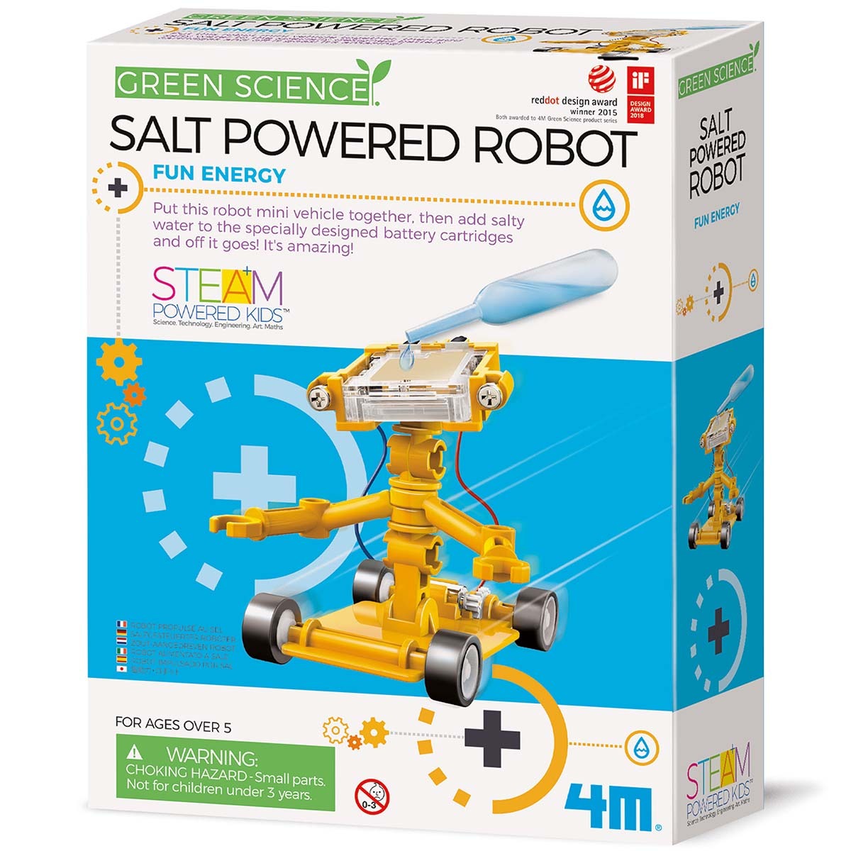 4M-3353 4M Green Science – Salt Powered Robot