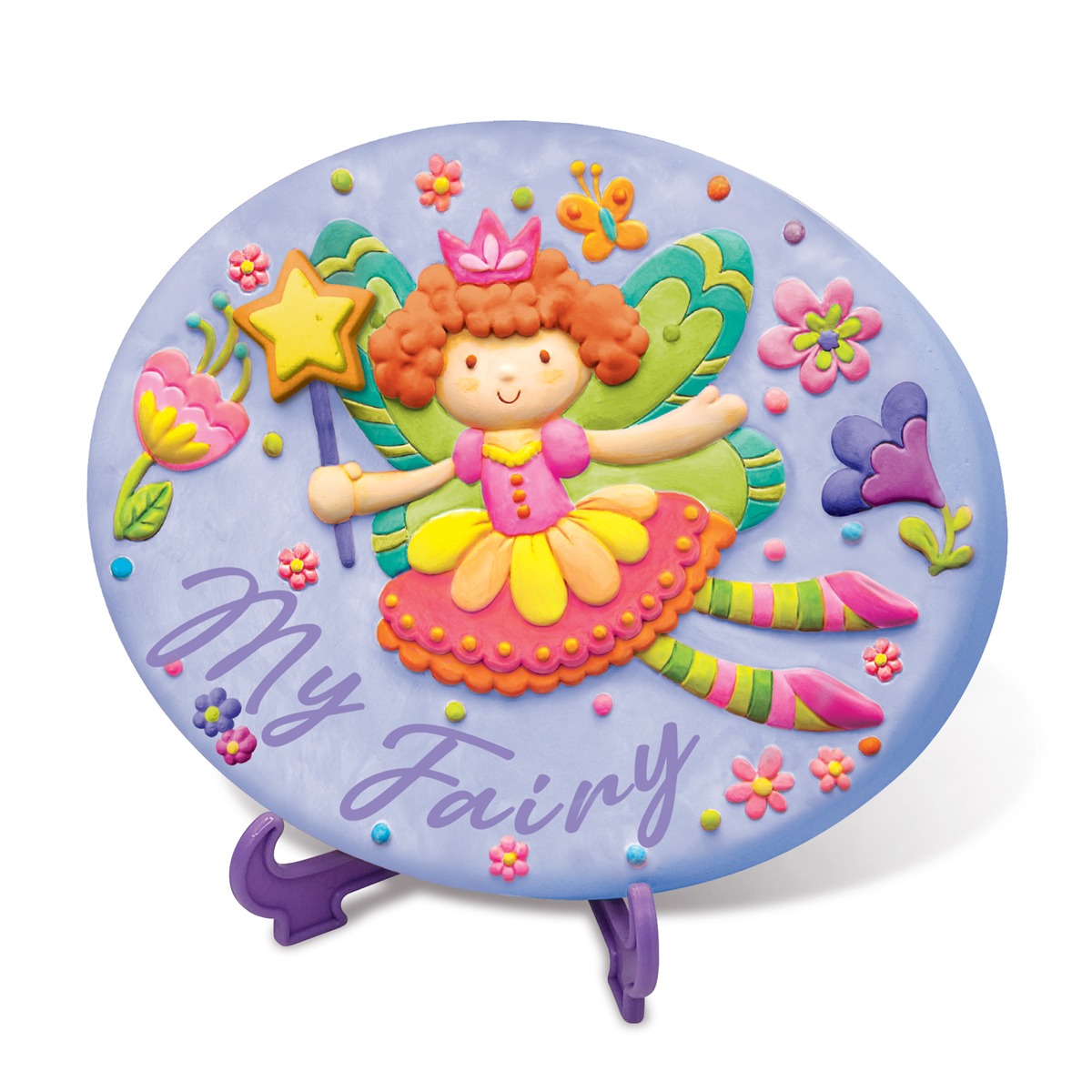 4M-4779 4M KidzMaker – Paint Your Own Terracotta Fairy Garden Stone (2)