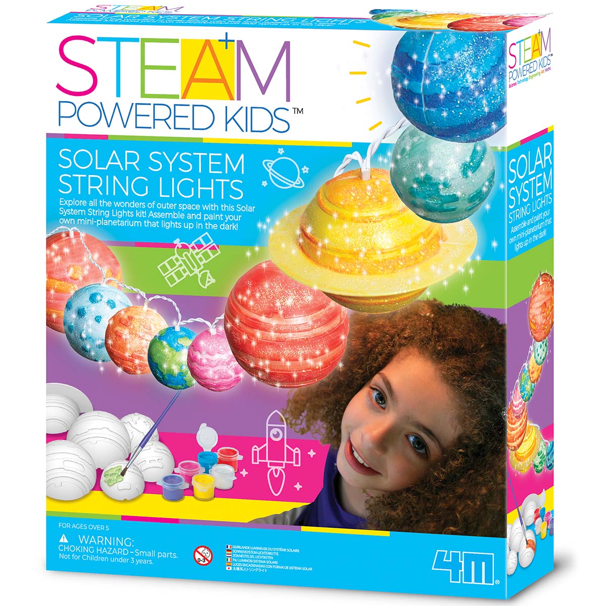 4M-4905 4M STEAM Powered Kids – Solar System String Lights