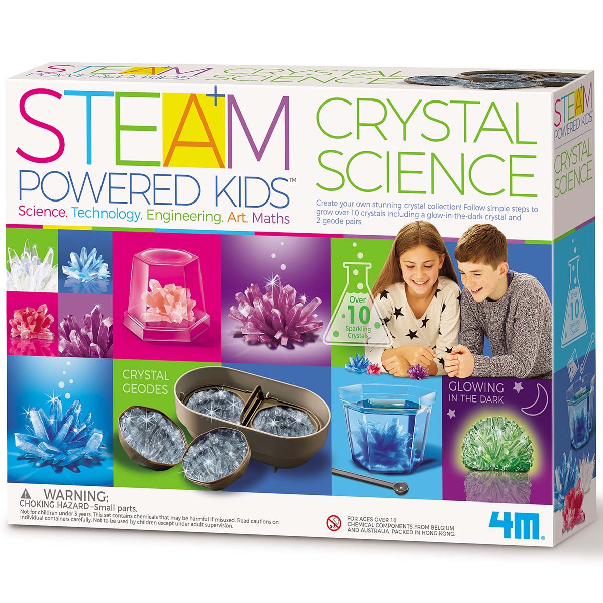 4M-5534 4M STEAM Powered Kids – Crystal Science