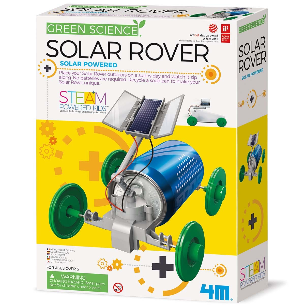 4M-3286 4M Green Science – Solar Rover