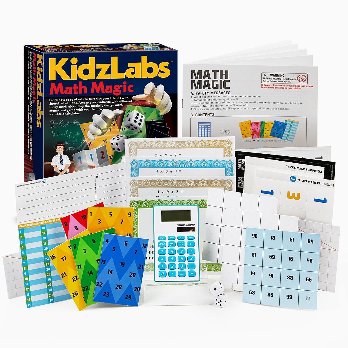 Magic Math Kids Disk 4M KidzLabs - Math Magic - Lancashire Toys - Educational Toys ...