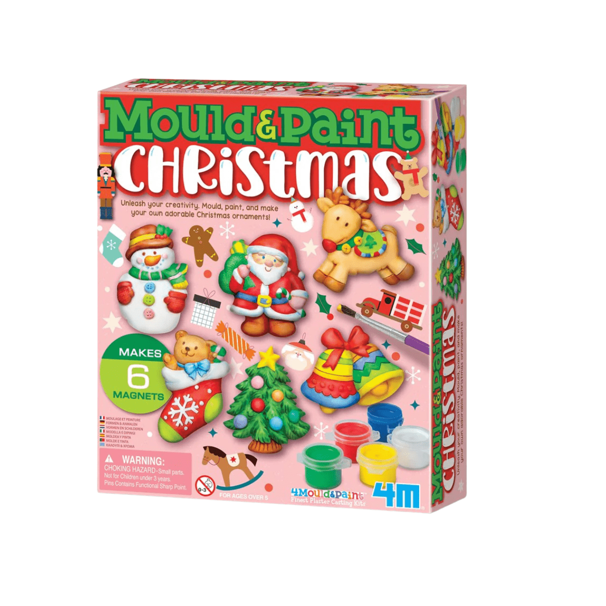 4M Mould and Paint Christmas