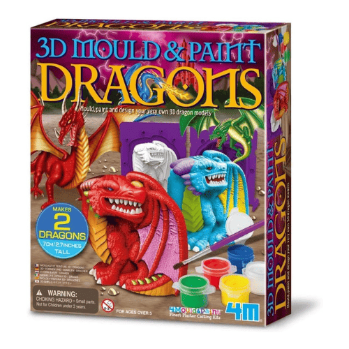 4M 3D Mould & Paint - Dragon