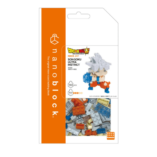 nanoblock Dragon Ball Son Goku Ultra Instinct NBDB-017 (1)