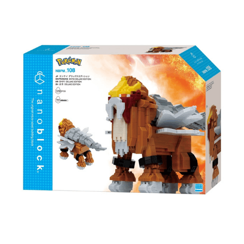 nanoblock Pokemon Entei Deluxe Edition NBPM-108 (1)
