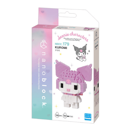 nanoblock Sanrio Kuromi NBCC-179 (1)