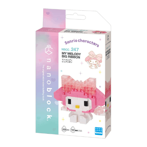 nanoblock Sanrio My Melody Big Ribbon NBCC-247 (1)
