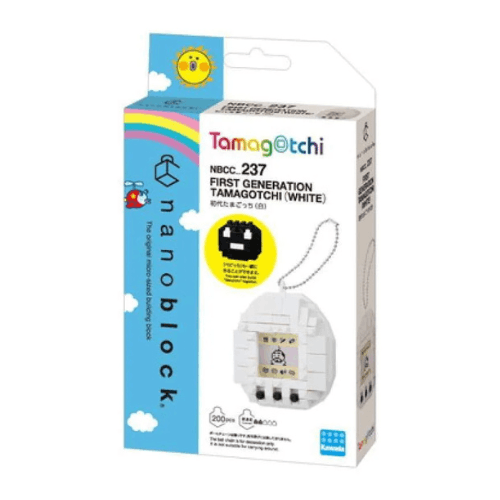 nanoblock Tamagotchi First Generation Tamagotchi (White) (1)