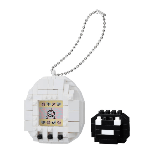 nanoblock Tamagotchi First Generation Tamagotchi (White)