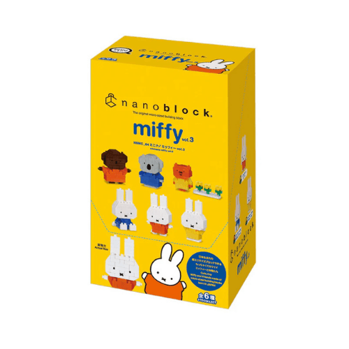 nanoblock mininano Miffy Vol 3 NBMC-64S (1)